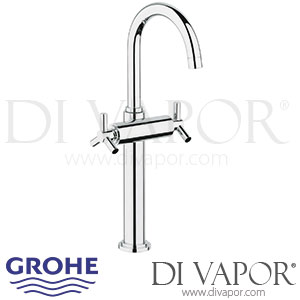 Grohe Atrio Classic Basin Mixer Crosshead XL-Size - 2007 to 2009 - Spare Parts 21044000 GEN3
